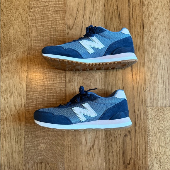 New Balance 515 Blue, Pink, and White Sneakers - Picture 3 of 8